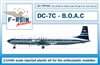 1:144 Douglas DC-7C, BOAC