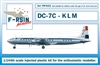 1:144 Douglas DC-7C, KLM