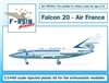 1:144 Dassault Falcon 20, Air France