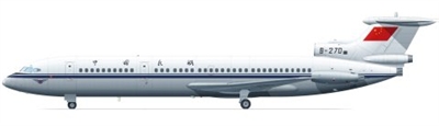 1:144 HS.121 Trident 3B, CAAC