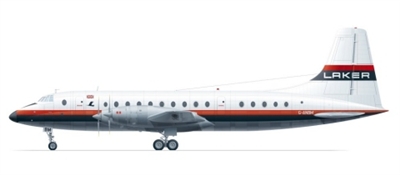 1:144 Br.175 Britannia 100, Laker Airlines
