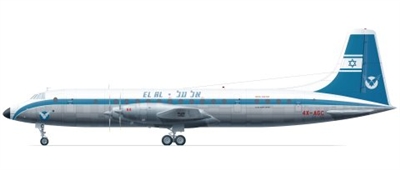 1:144 Br.175 Britannia 300, El Al