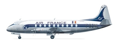 1:144 Vickers Viscount 700, Air France