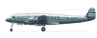 1:144 Lockheed L-649 / L-749 Constellation, Panair do Brasil