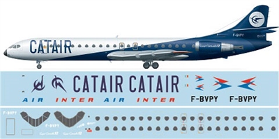 1:144 Se.210 Caravelle 12, Catair