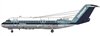 1:144 Fokker F.28 Fellowship 4000, NLM Cityhopper