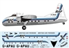 1:144 Bristol 170 Super Freighter Mk.32, British Air Ferries