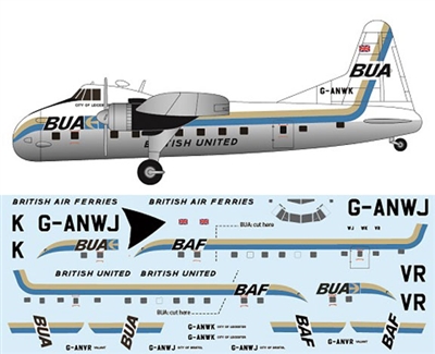 1:144 Bristol 170 Super Freighter Mk.32, BUA / BAF