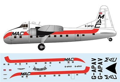 1:144 Bristol 170 Super Freighter Mk.32, Midland Air Cargo