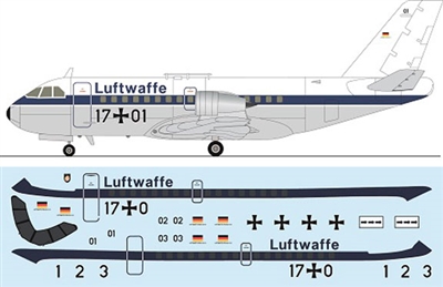 1:144 VFW-614, Luftwaffe