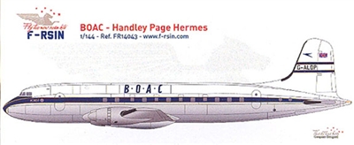 1:144 Handley Page Hermes IV, BOAC