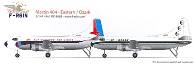 1:144 Martin 404, Eastern Airlines, Ozark Airlines