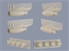 1:144 PW JT4A Engines (4), DC-8-20, -30