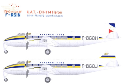 1:144 Dh.114 Heron, UAT