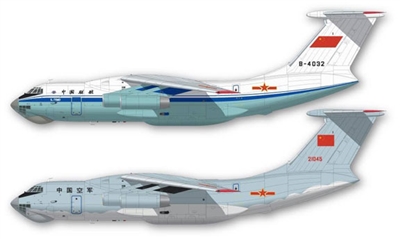 1:144 PLAAF / China United Ilyushin 76