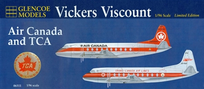 1:96 Vickers Viscount 700, Air Canada, Trans Canada Airlines