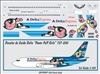 1:100 Delta 'Powerpuff Girls' Boeing 737-200