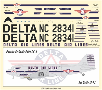 1:72 Delta 'Ship 41' Douglas DC-3