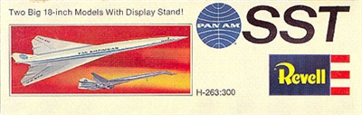 1:200 Boeing 2707 SST, Pan Am *Sold Out*