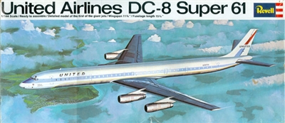 1:143 Douglas DC-8-61, United Airlines