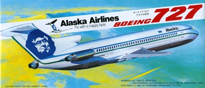 1:200 Boeing 727-200, Alaska Airlines