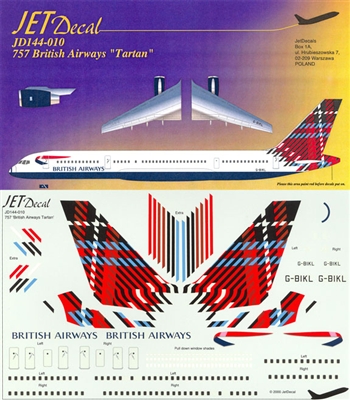 1:144 British Airways 'Bennyhone' B757-200 *Sold Out*