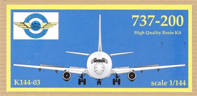 1:144 Boeing 737-200 (No Decal) *Sold Out*