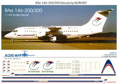 1:144 Eurowings Bae 146-200 / -300