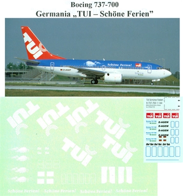 1:144 Germania "Tui-Schone Ferien" Boeing 737-700