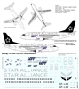 1:144 LOT Polish Star Alliance' Boeing 737-500