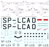 1:144 LOT Polish (bare metal cs) Douglas DC-3