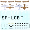 1:144 LOT Polish (olive drab cs) Douglas DC-3