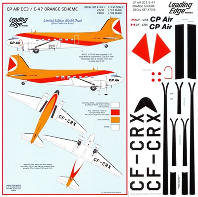 1:72 CP Air Douglas DC-3