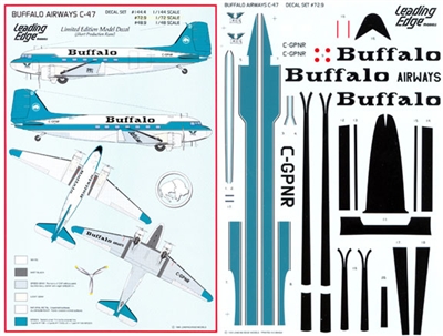 1:72 Buffalo Airways Douglas DC-3