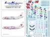 1:144 Braathens 'Sommerflyet' Boeing 737-200 / -500