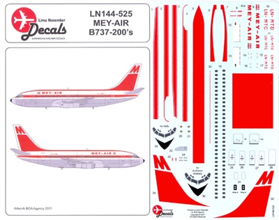 1:144 Mey-Air Boeing 737-200