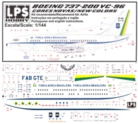 1:144 F.A. Brazilia (Brazilian Air Force)  Boeing 737-200