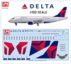 1:100 Delta Connection Embraer 175
