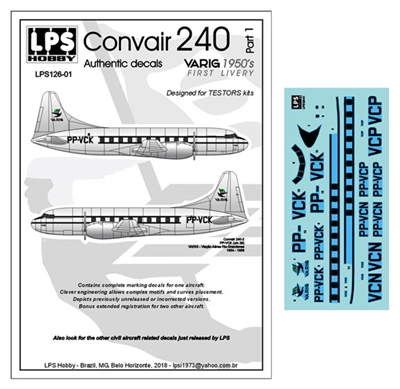 1:126 Varig Convair 240