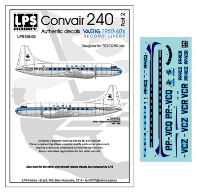 1:126 Varig Convair 240