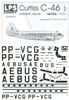1:144 Varig (1950's cs) Curtiss C.46