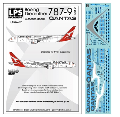 1:144 QANTAS Boeing 787-9