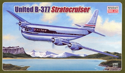 1:144 Boeing 377 Stratocruiser, United Airlines