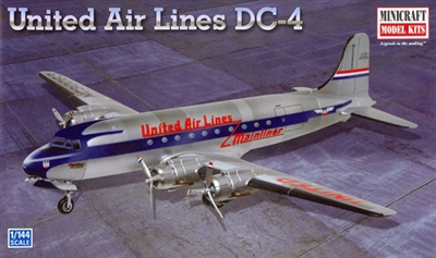 1:144 Douglas DC-4, United Airlines