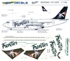 1:144 Frontier Boeing 737-200 'Hummingbird'