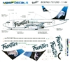 1:144 Frontier Boeing 737-200 'Ram'