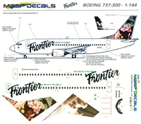 1:144 Frontier Boeing 737-300 'Fox & Bear Cubs'