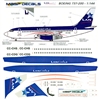 1:144 Lan Chile Boeing 737-200