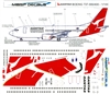1:144 QANTAS Boeing 737-300/400