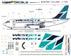 1:144 WestJet Boeing 737-200